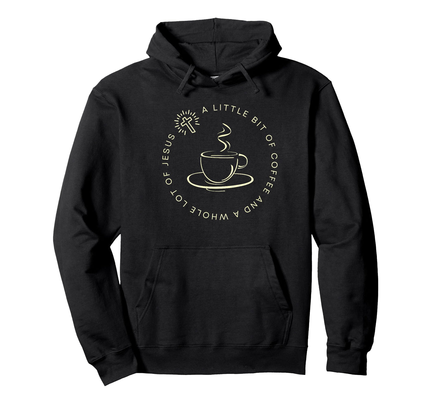 A Little Bit of Coffee and a Whole Lot of Jesus, Women’s T-Shirt
