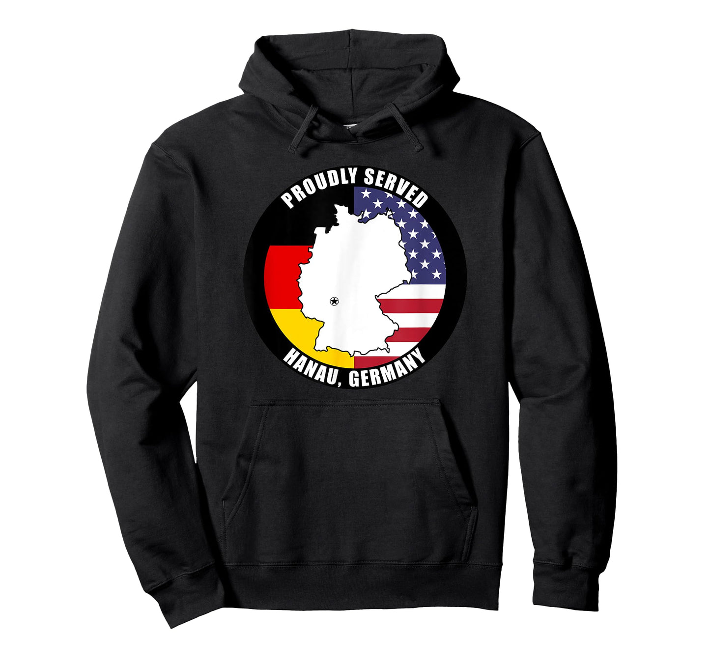 Proudly Served Hanau Germany Military Veteran Army Vet T-Shirt