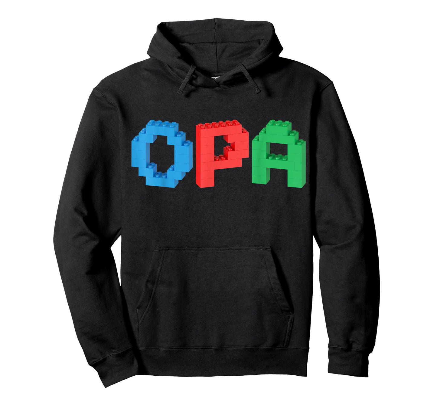 Opa Master Builder Building Bricks Blocks Family T-Shirt