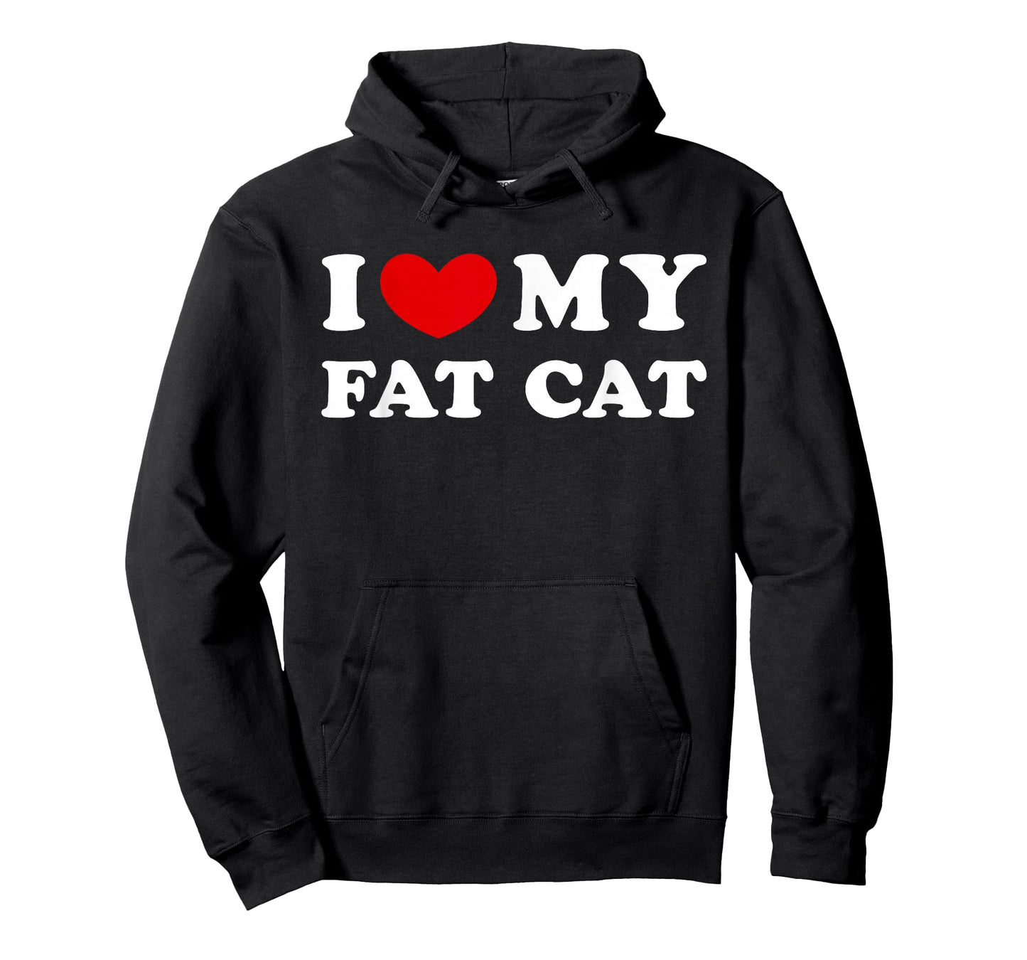 I Love My Fat Cat, I Heart My Fat Cat T-Shirt