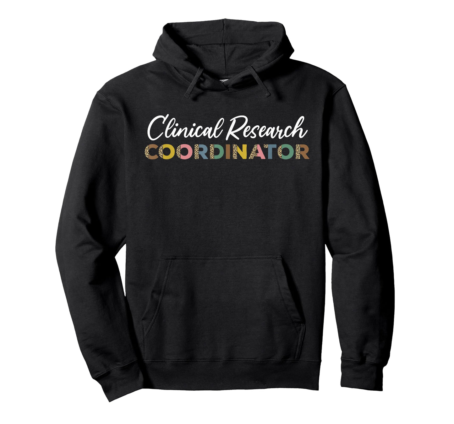 Clinical Research Coordinator Leopard Pattern Apparel T-Shirt