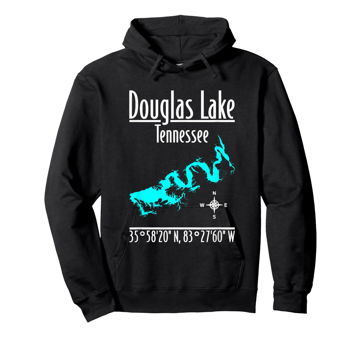 Modern Douglas Lake - Tennessee T-Shirt