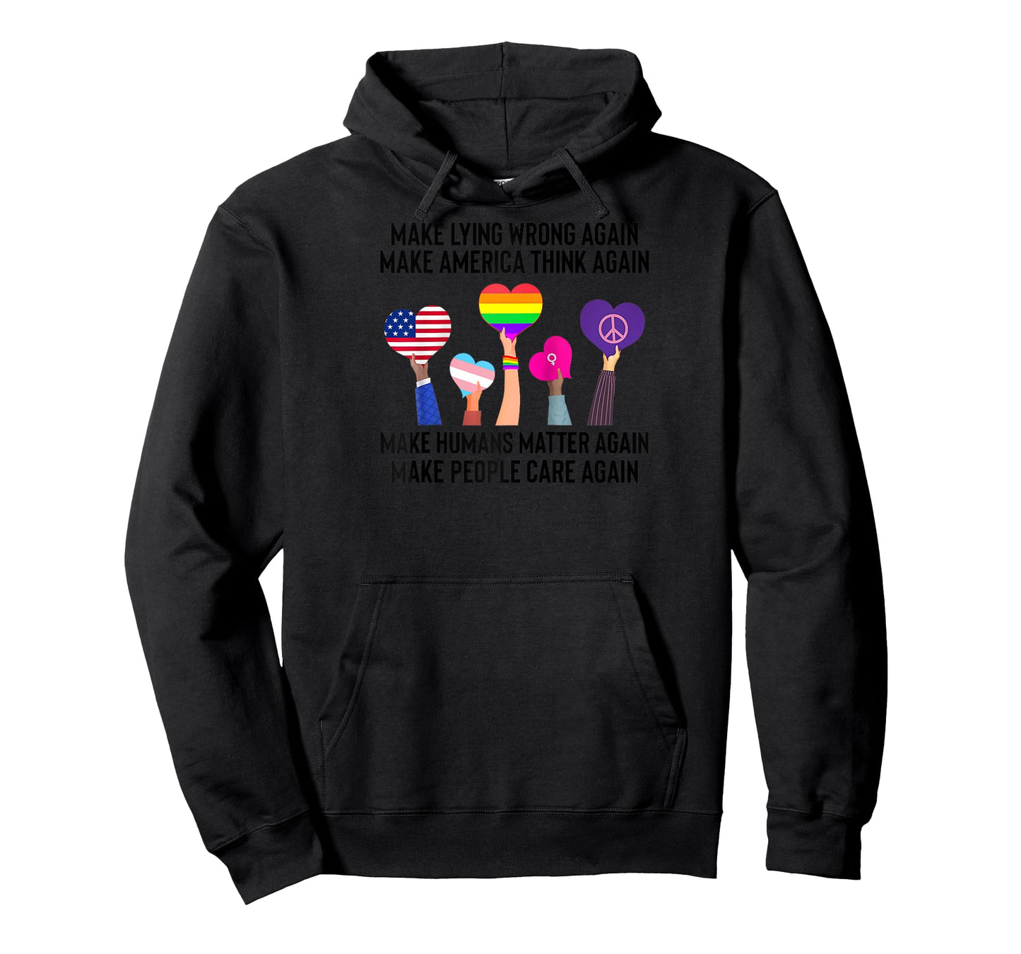 Make Lying Wrong Again Human’s Rights Women Speak Raglan Baseball Tee