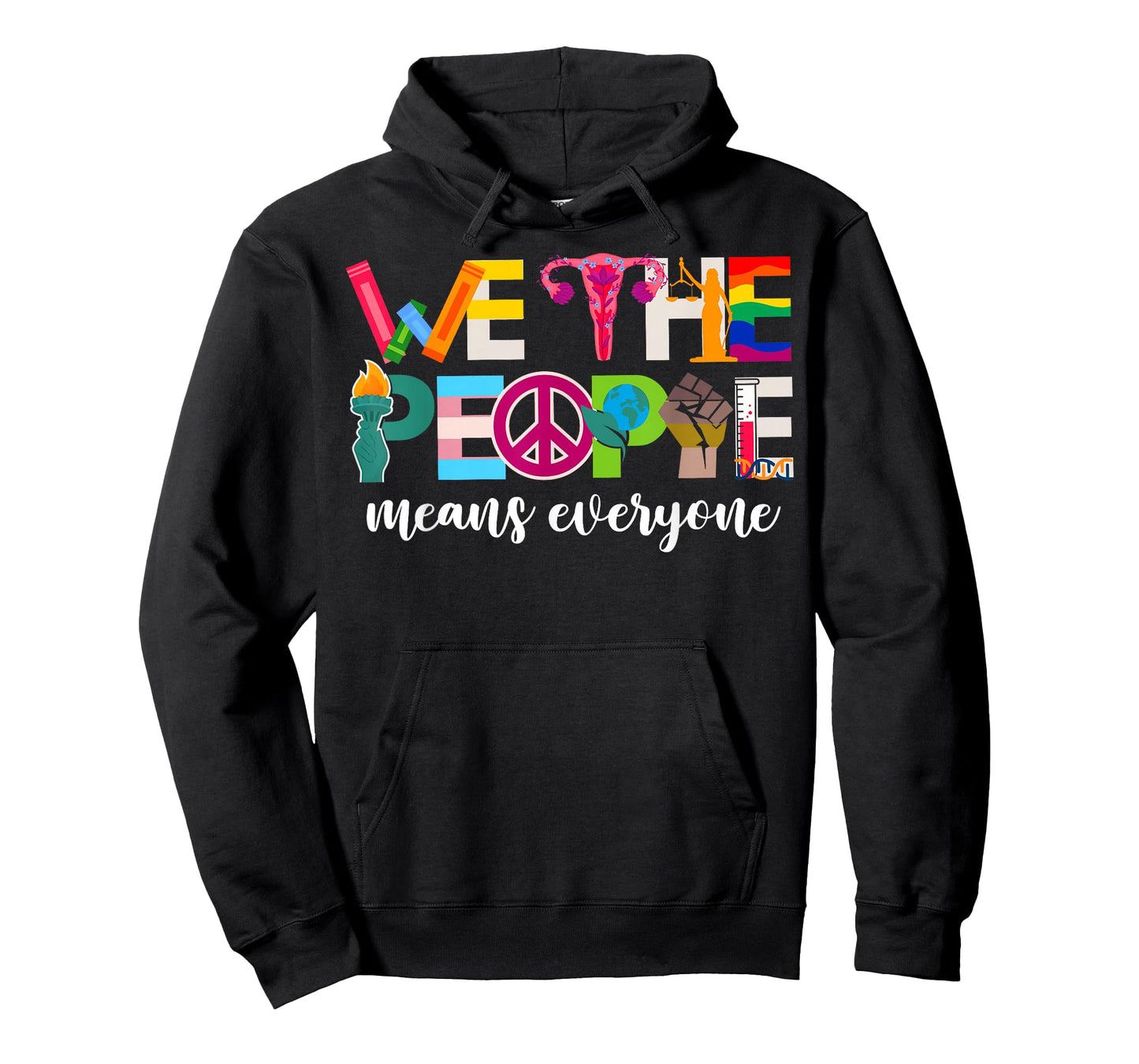 We The People Means Everyone USA LGBTQ Pride Month Equality T-Shirt