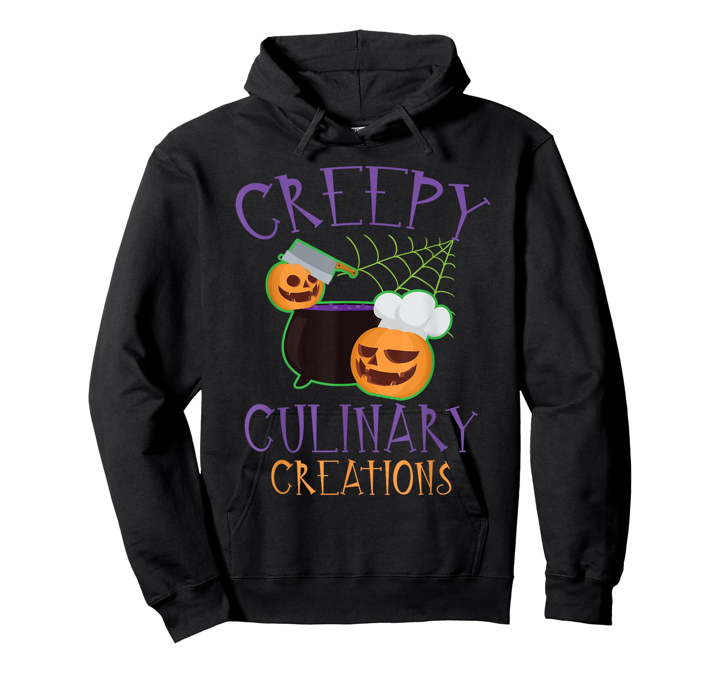 Creepy Culinary Creations Spooky Cooking Chef Halloween T-Shirt