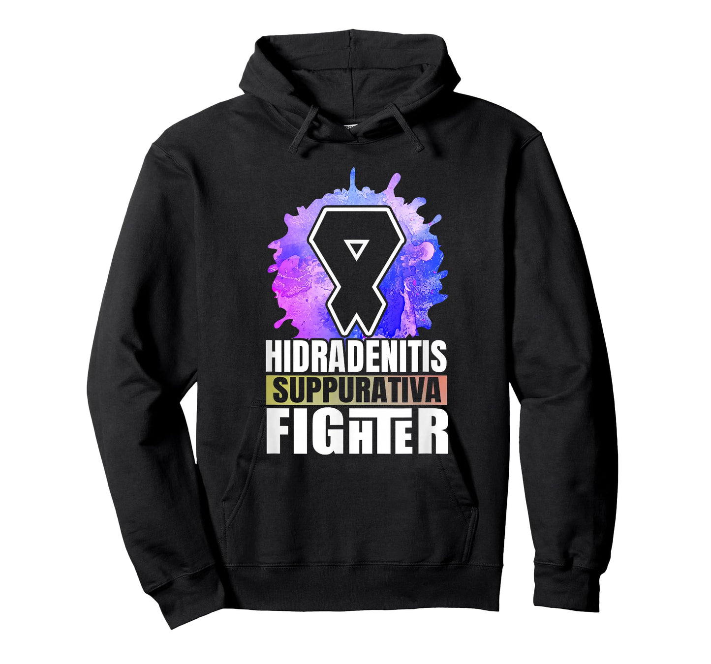 Abstract Hidradenitis Suppurativa Fighters Saying T-Shirt