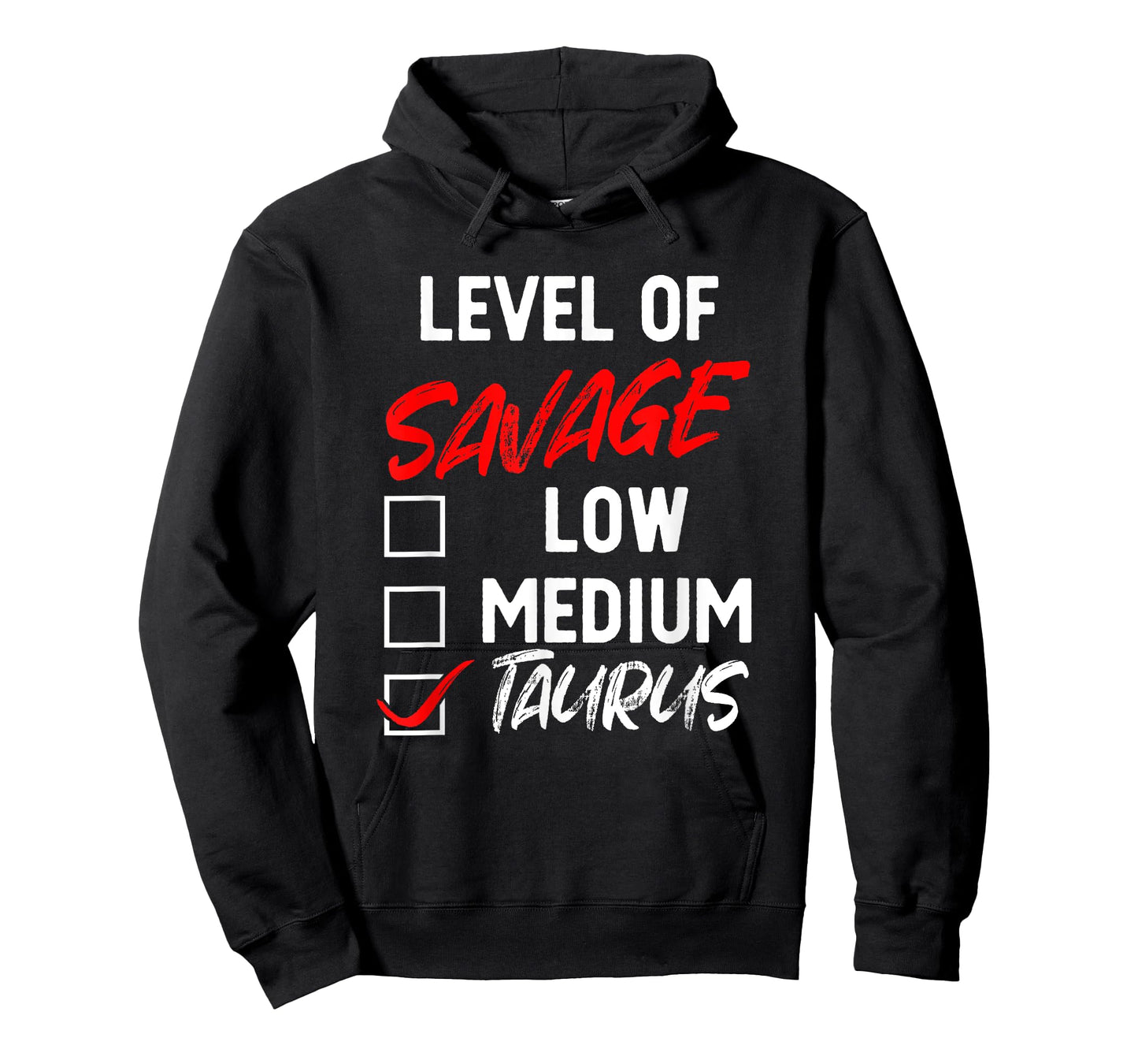Level Of Savage Taurus Funny Zodiac Queen King Girl T-Shirt
