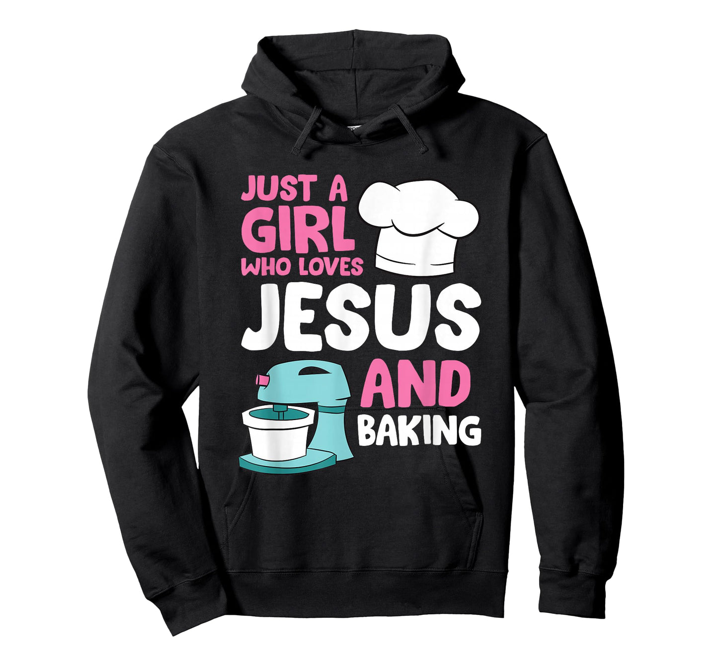 Christian Baking Girl Just a Girl Who Loves Jesus And Baking T-Shirt