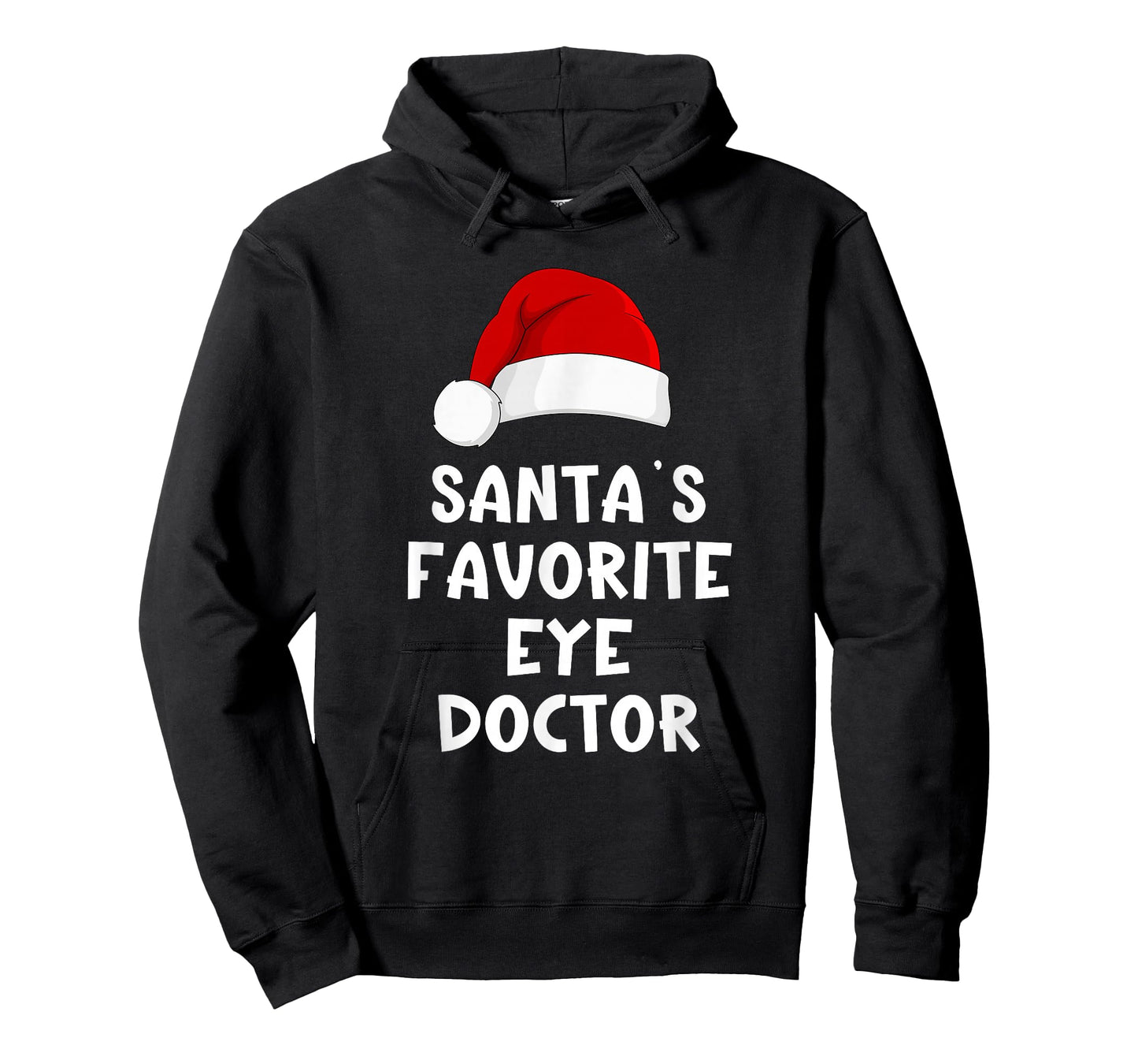 Christmas Santa's Favorite Eye Doctor Funny Xmas Pajama T-Shirt