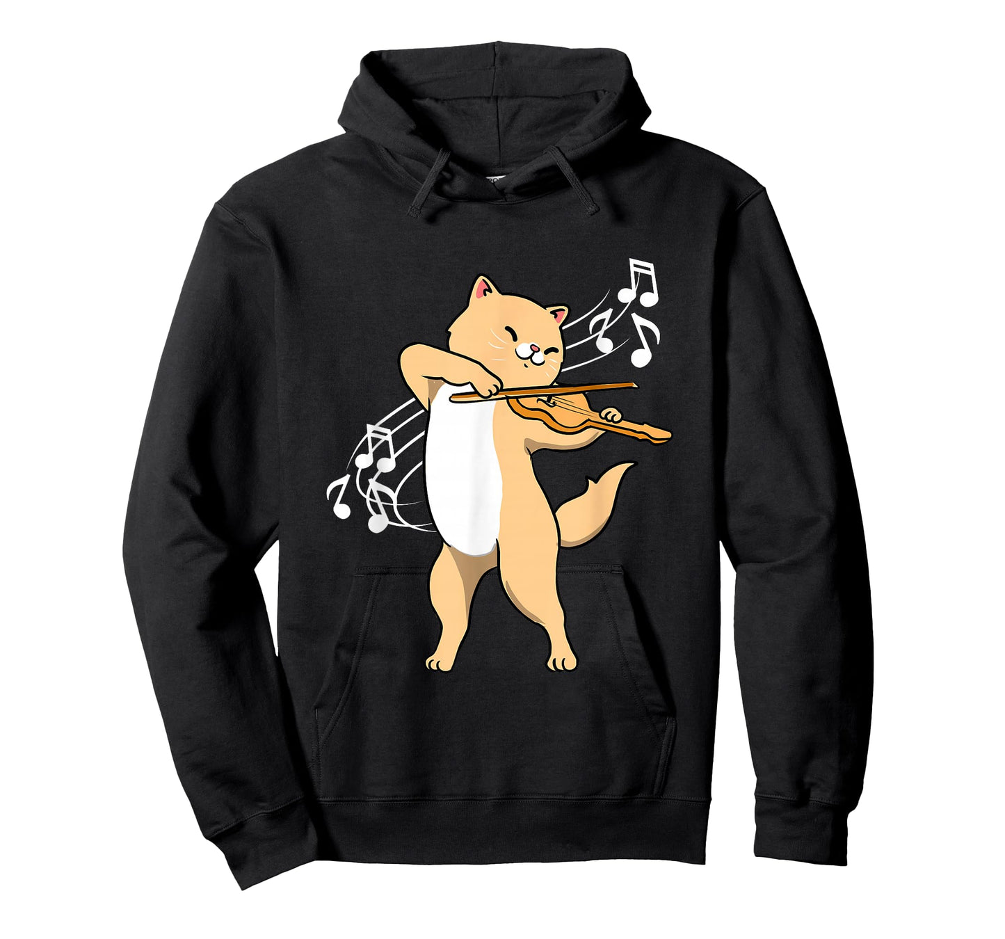Cat Playing Violin Violinist T-Shirt