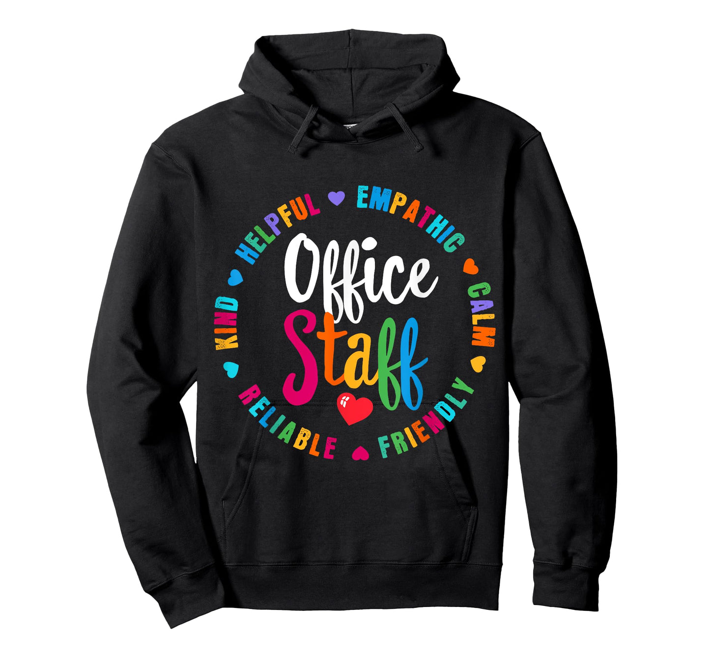Cute School Secretary Admin Appreciation Front Office Staff T-Shirt