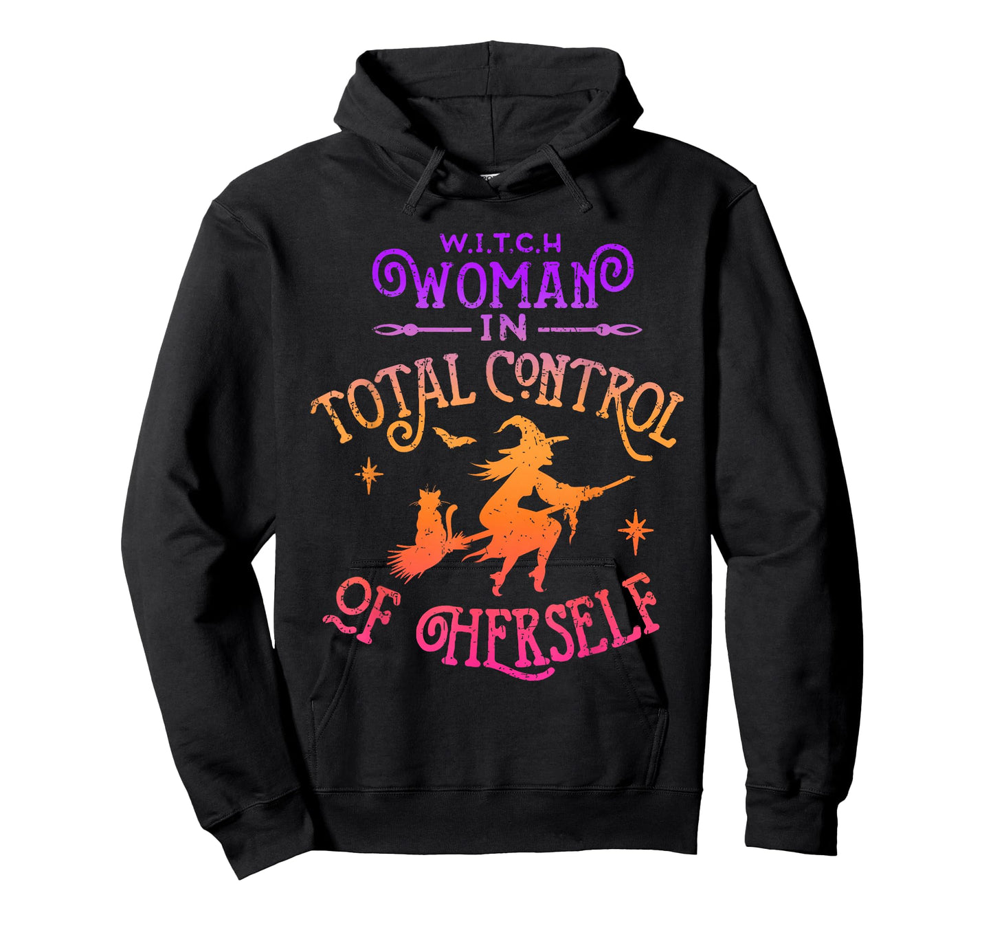 WITCH Woman In Total Control of Herself Funny Feminist T-Shirt