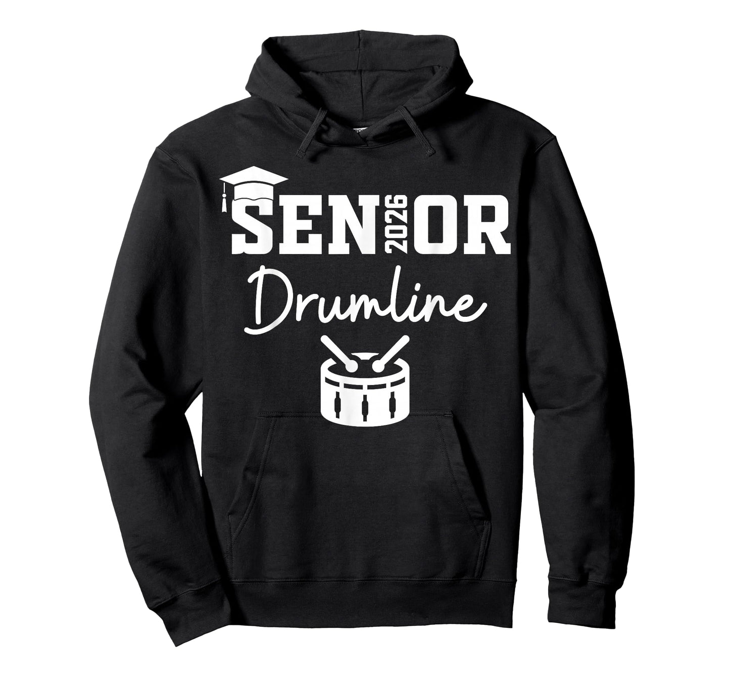 Senior Drumline Class Of 2026 Marching Band Graduation T-Shirt