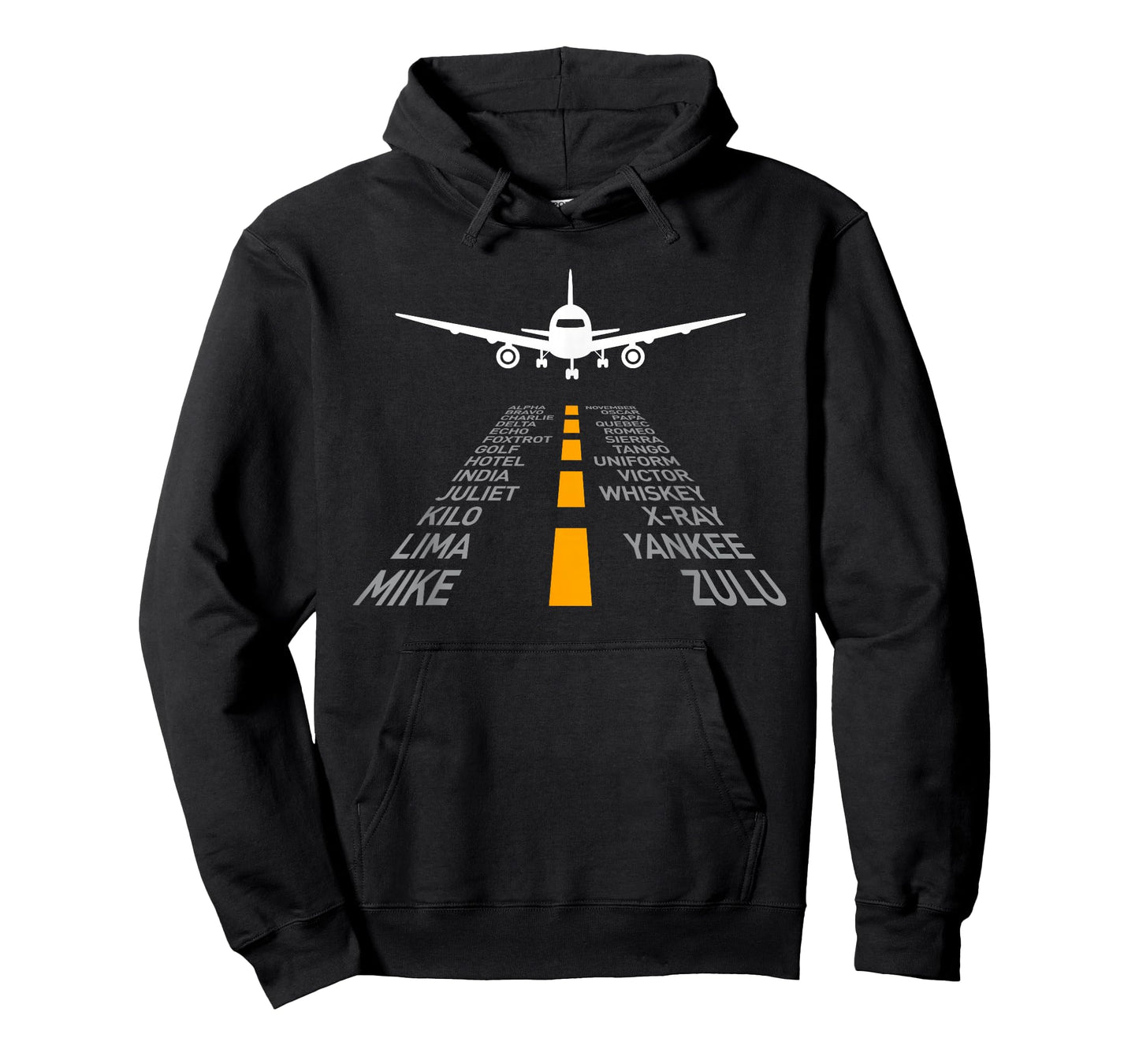 Airplane Pilot Gifts Airport Runway Phonetic Alphabet Plane T-Shirt