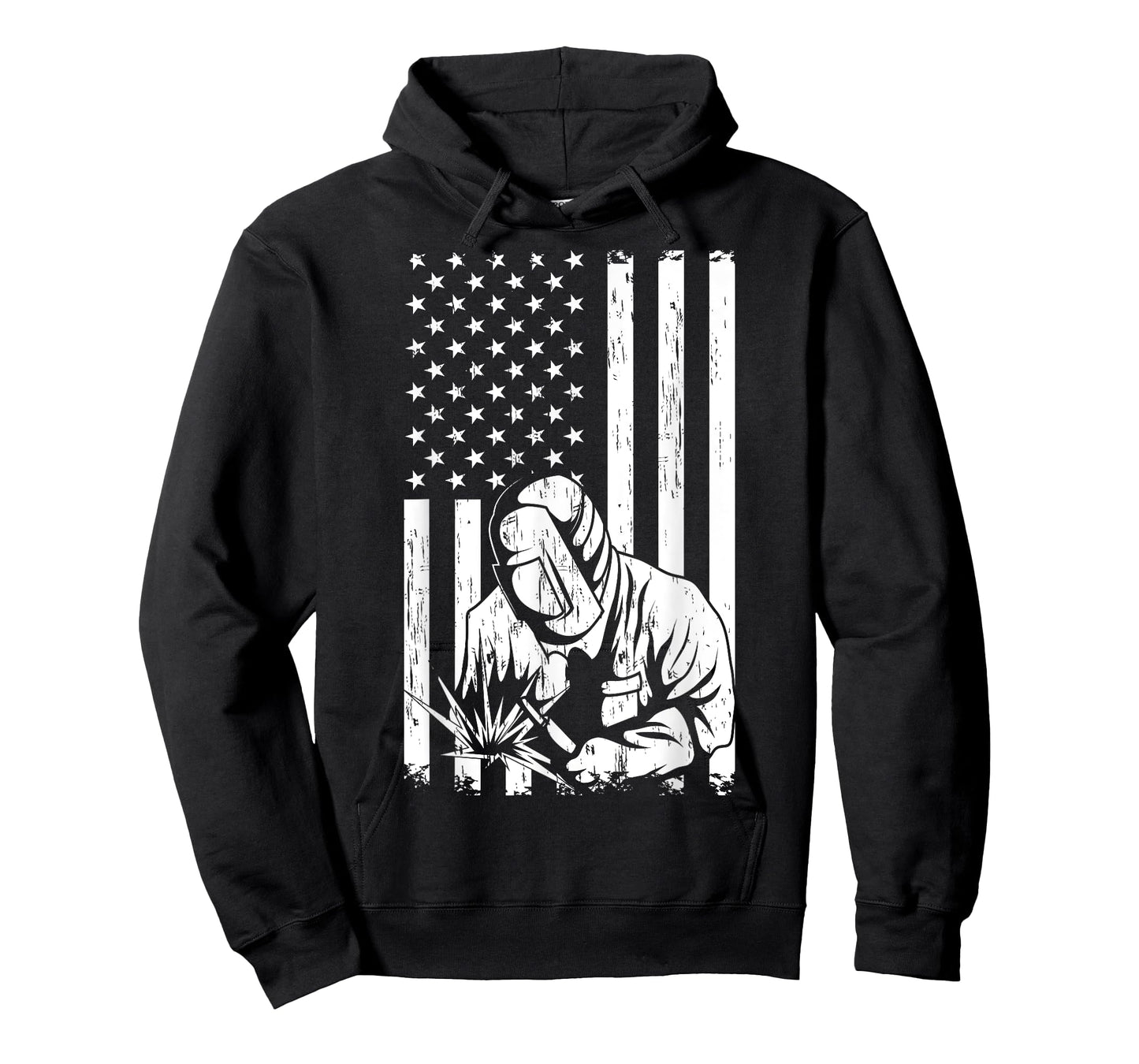 Welding Independence Day Patriotic Welder Metal Fabrication T-Shirt