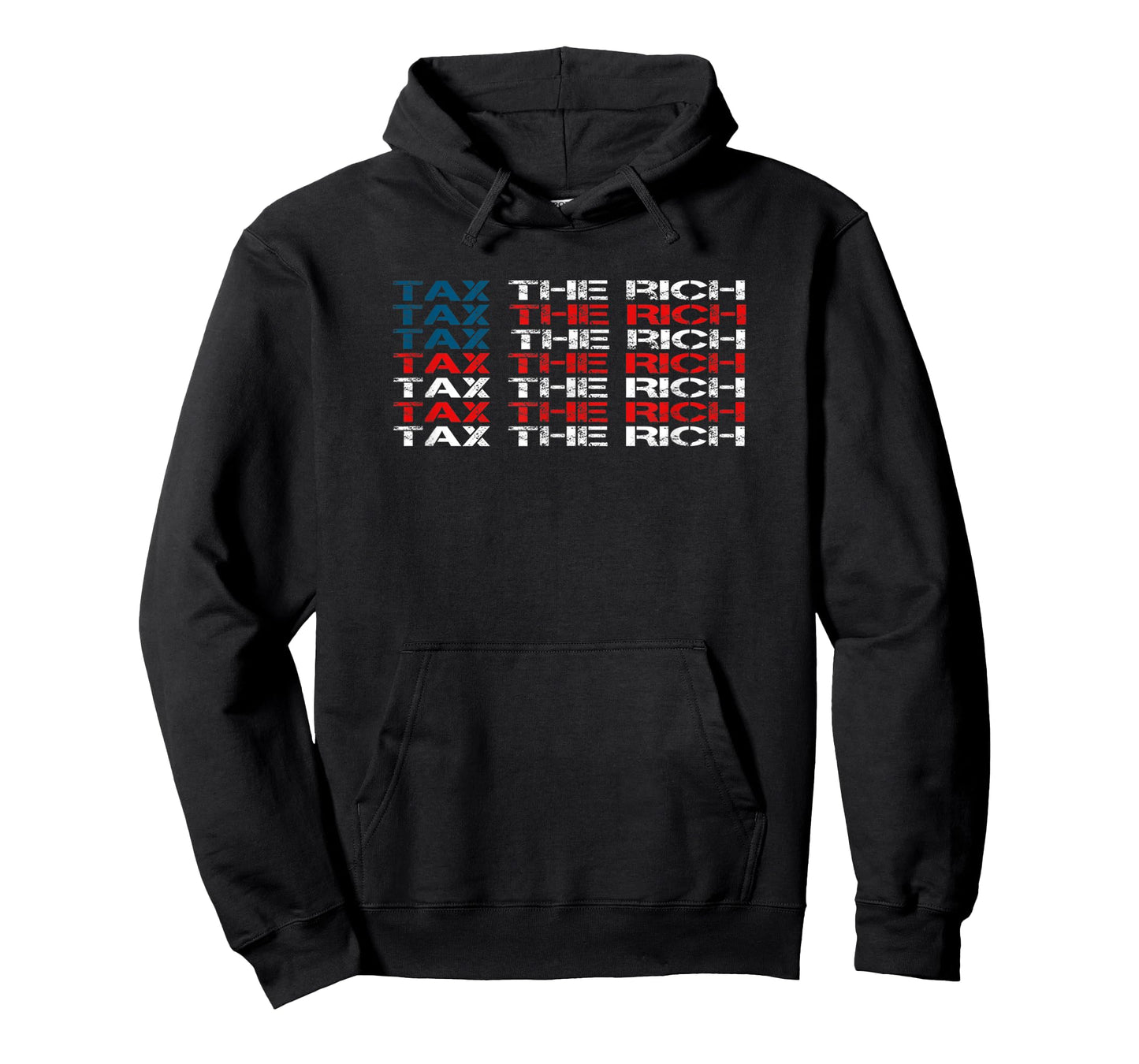 TAX THE RICH AOC USA FLAG T-Shirt