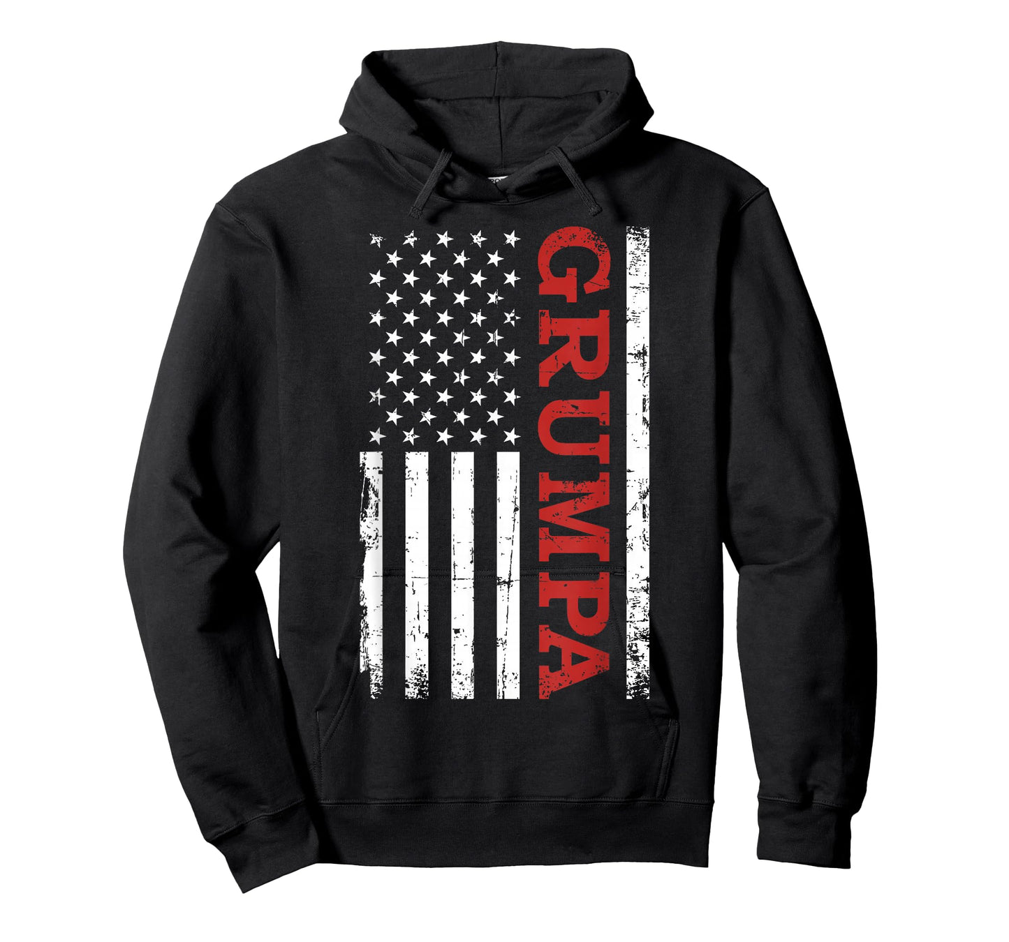 Grumpa US American Vintage Flag for Grandpa T-Shirt