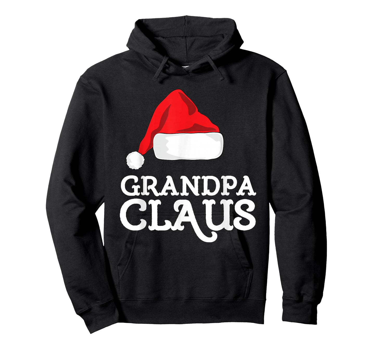 Grandpa Claus Christmas Santa's Hat Pajama Family Xmas T-Shirt