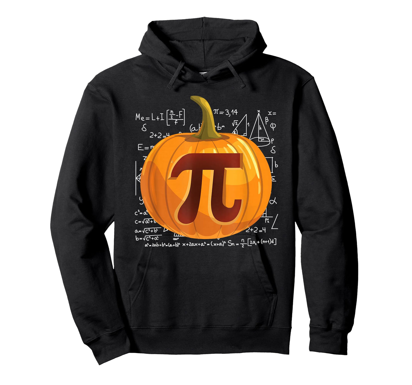Pumpkin Pie Math Shirt Funny Halloween Thanksgiving Pi Day T-Shirt