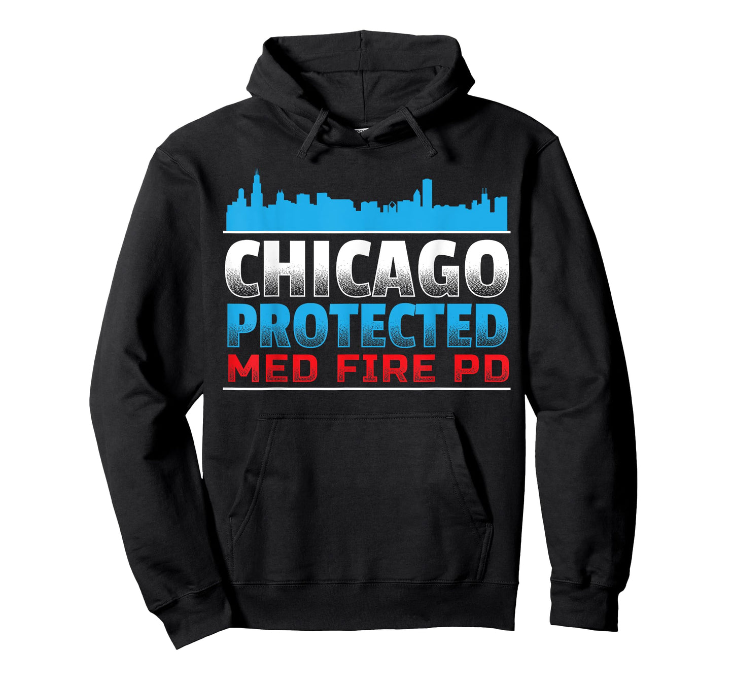 Chicago Protected, Med Fire PD for Chicago fans T-Shirt