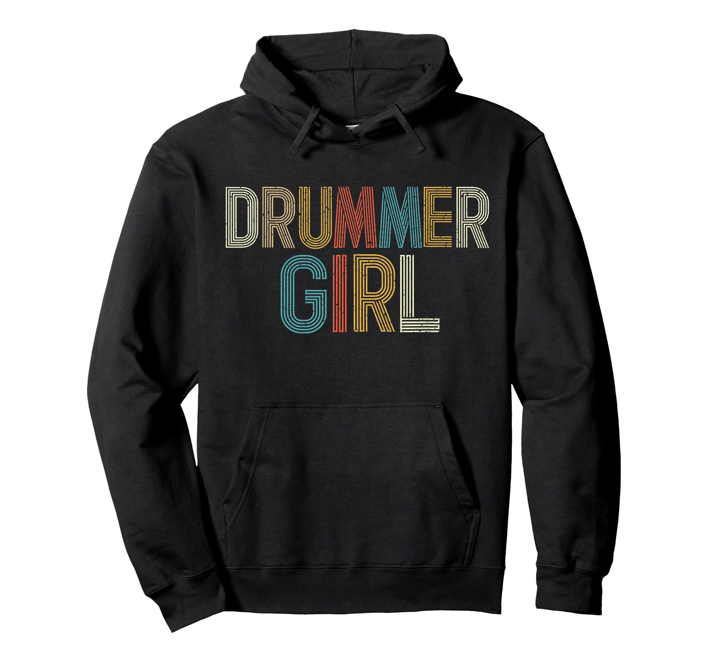 Drummer Girl - Percussionist Drumming Band Lover T-Shirt