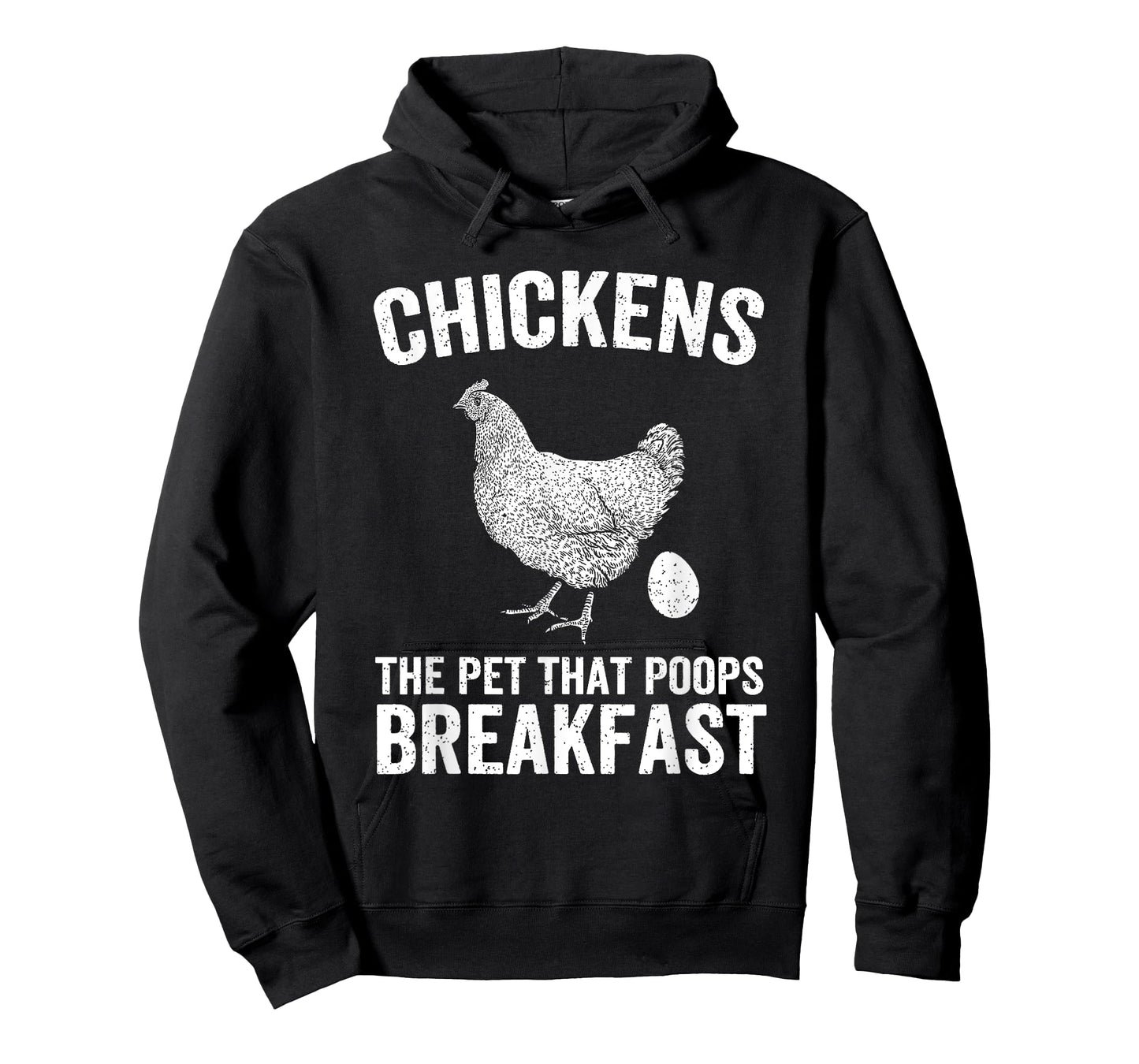 Chickens The Pet That Poops Breakfast Chicken Funny Farmer T-Shirt