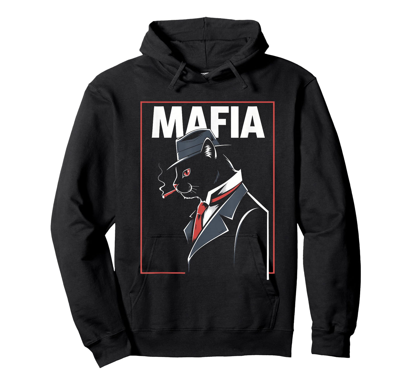 Mafia Cat - Funny Graphic Mafia Boss Cat Lover T-Shirt