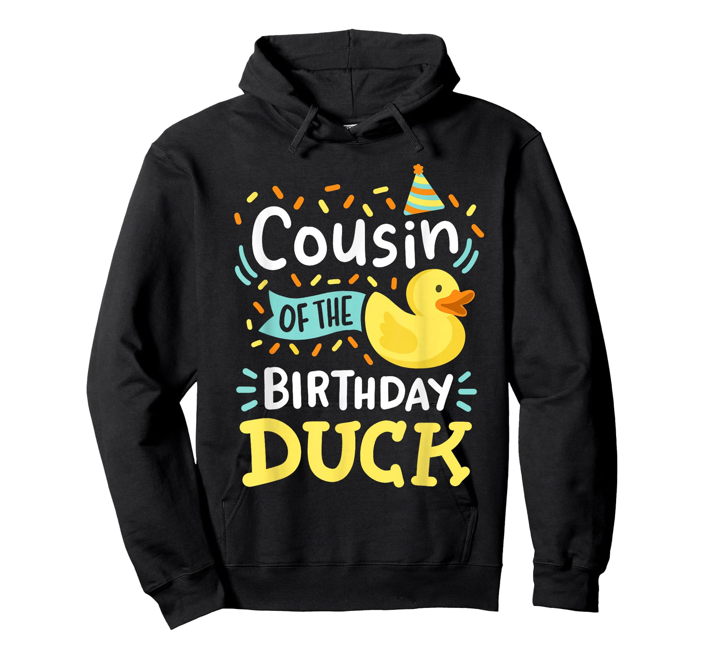Cousin Of The Birthday Duck Boy Rubber Duck Bday Family T-Shirt