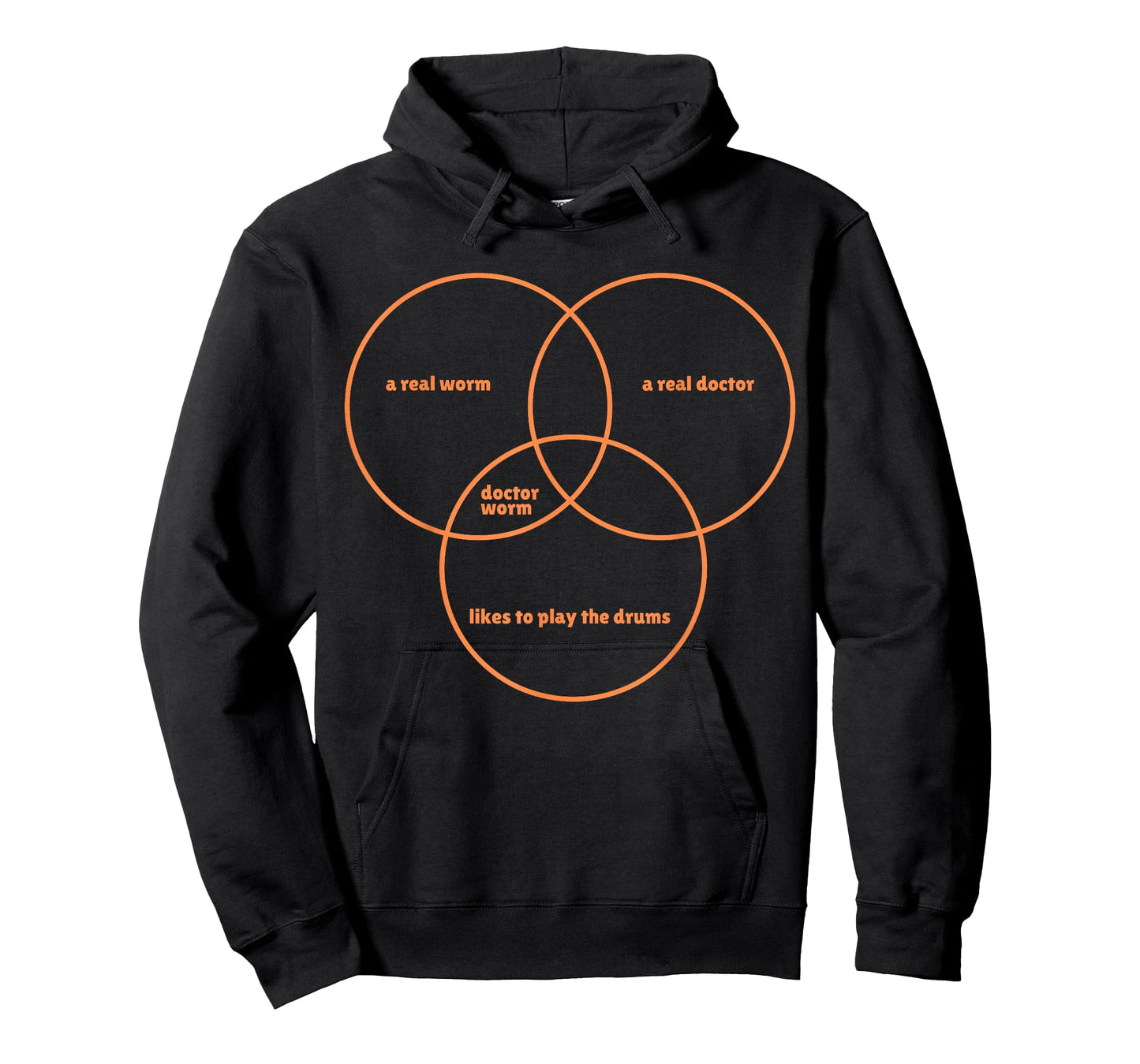 A Real Worm A Real Doctor Likes to Play The Drums T-Shirt