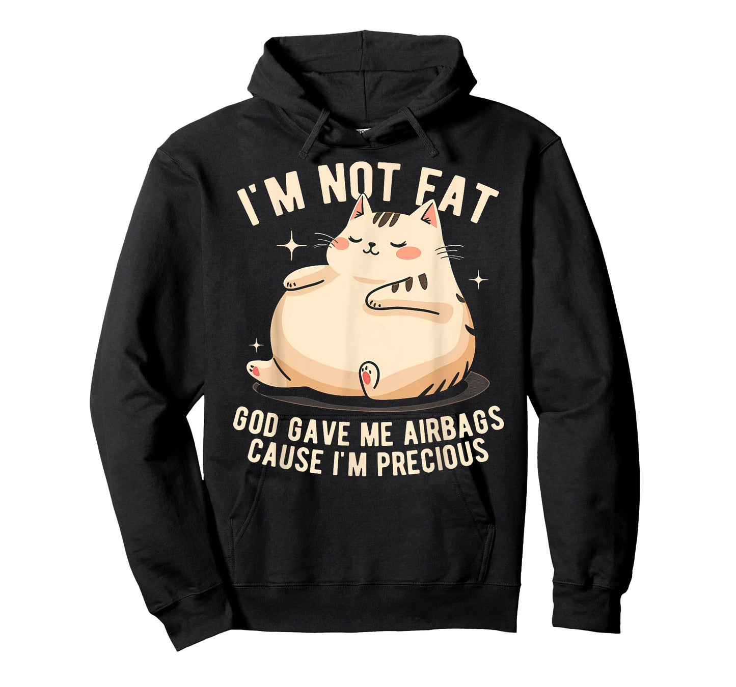 I'm Not Fat God Gave Me Airbags Funny Fat-Cat Precious T-Shirt