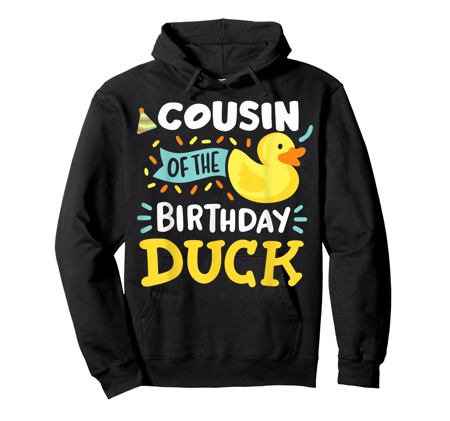 Cousin Of The Birthday Duck Boy Rubber Duck Bday Family T-Shirt
