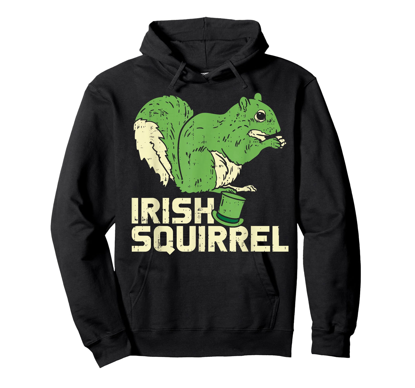 Green Irish Squirrel Cute St Patricks Day Animal Lover Gift T-Shirt