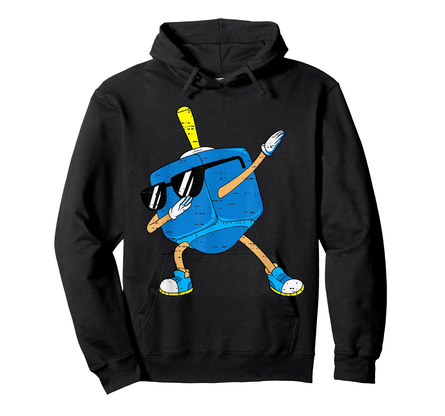 Dabbing Dreidel Hanukkah Dancing Chanukah Toddler Boys Kids T-Shirt