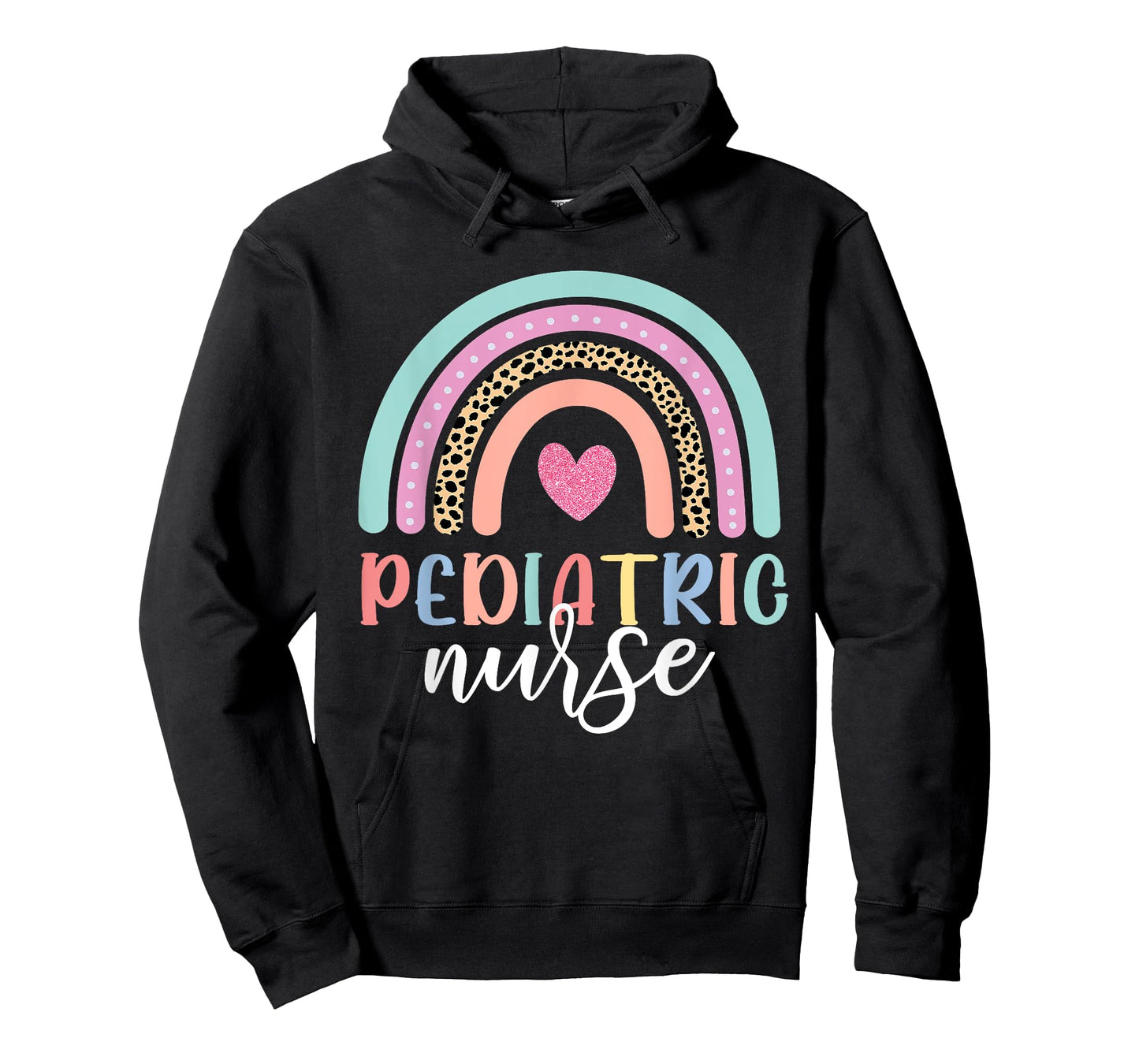 Cute Pediatric Nure Peds Nurse Nursing School Team Rainbow T-Shirt