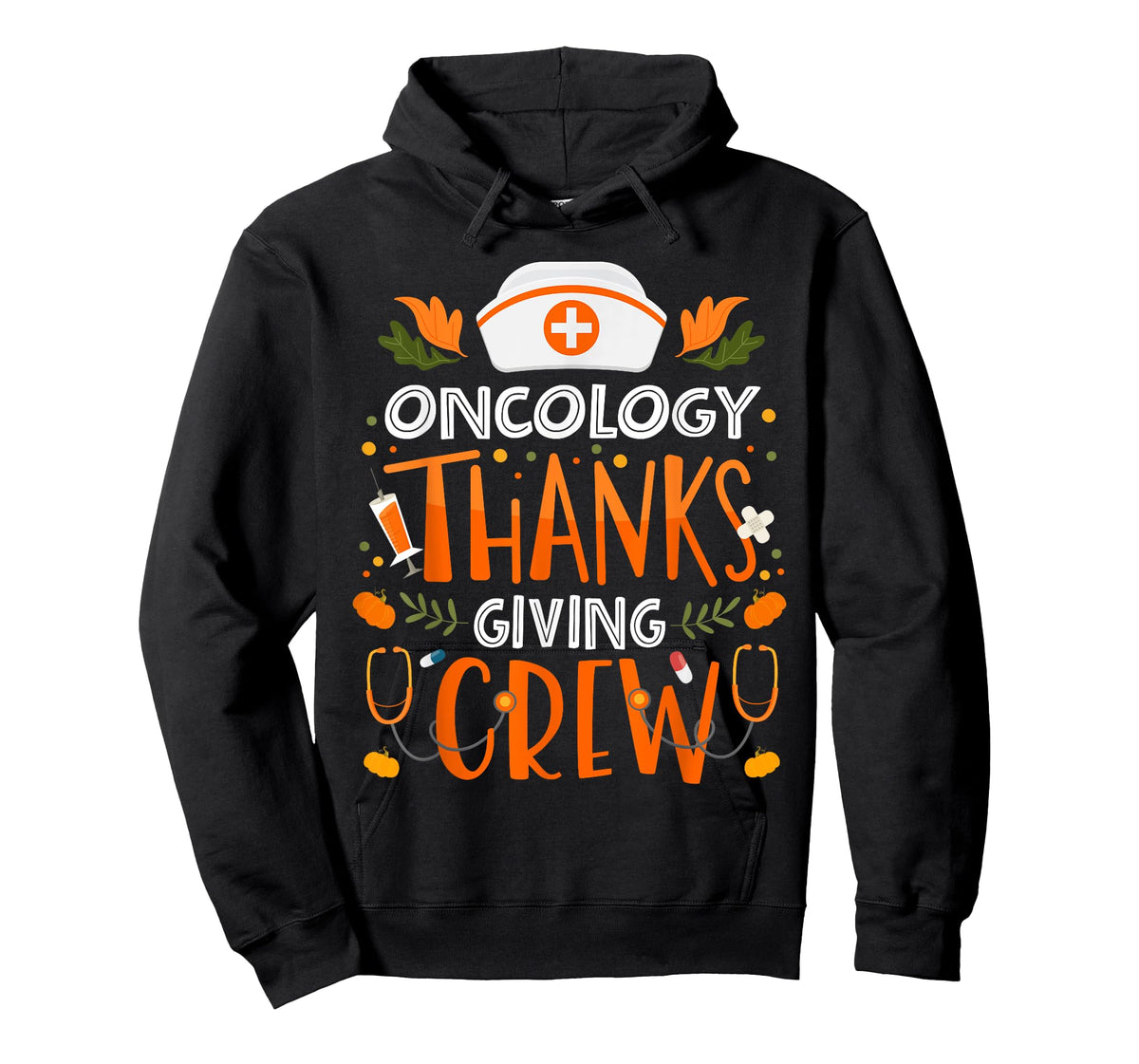 Oncology Thanksgiving Nurse Crew Thanksgiving Oncology Nurse T-Shirt
