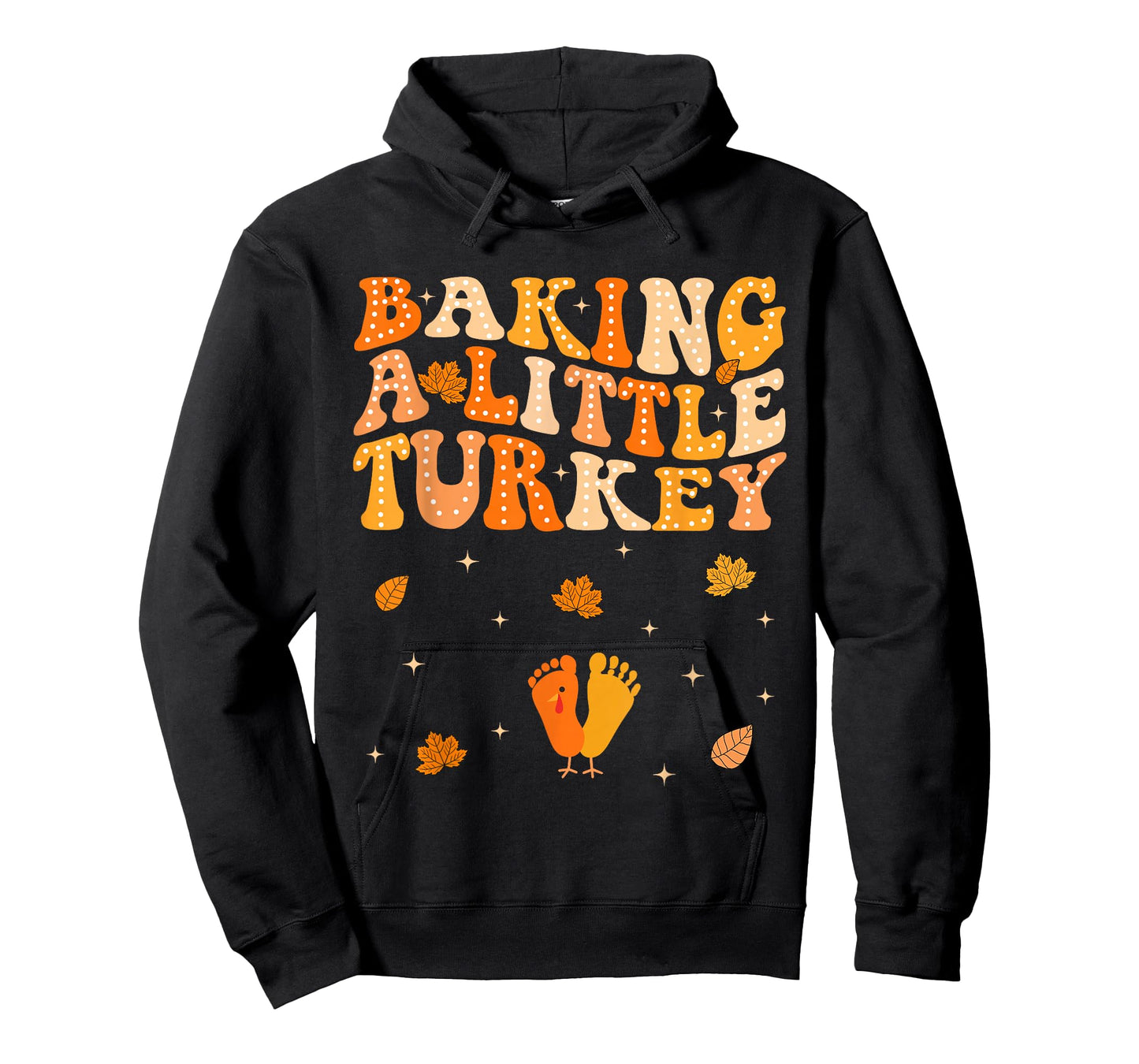 Baking A Little Turkey Thanksgiving Pregnancy Announcement T-Shirt