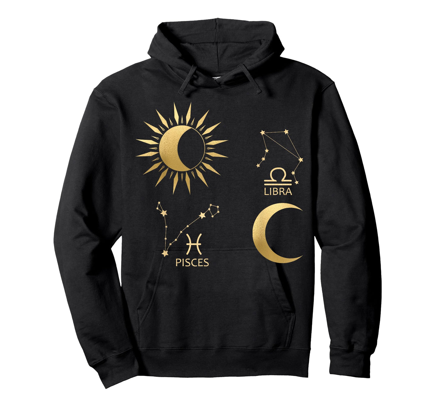 Pisces Sun-Libra Moon Zodiac T-Shirt