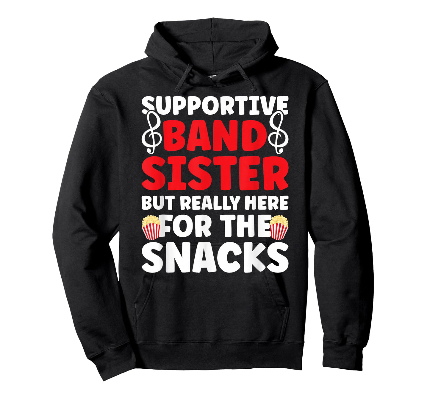 Supportive Marching Band Sister Funny Marching Band Sis T-Shirt