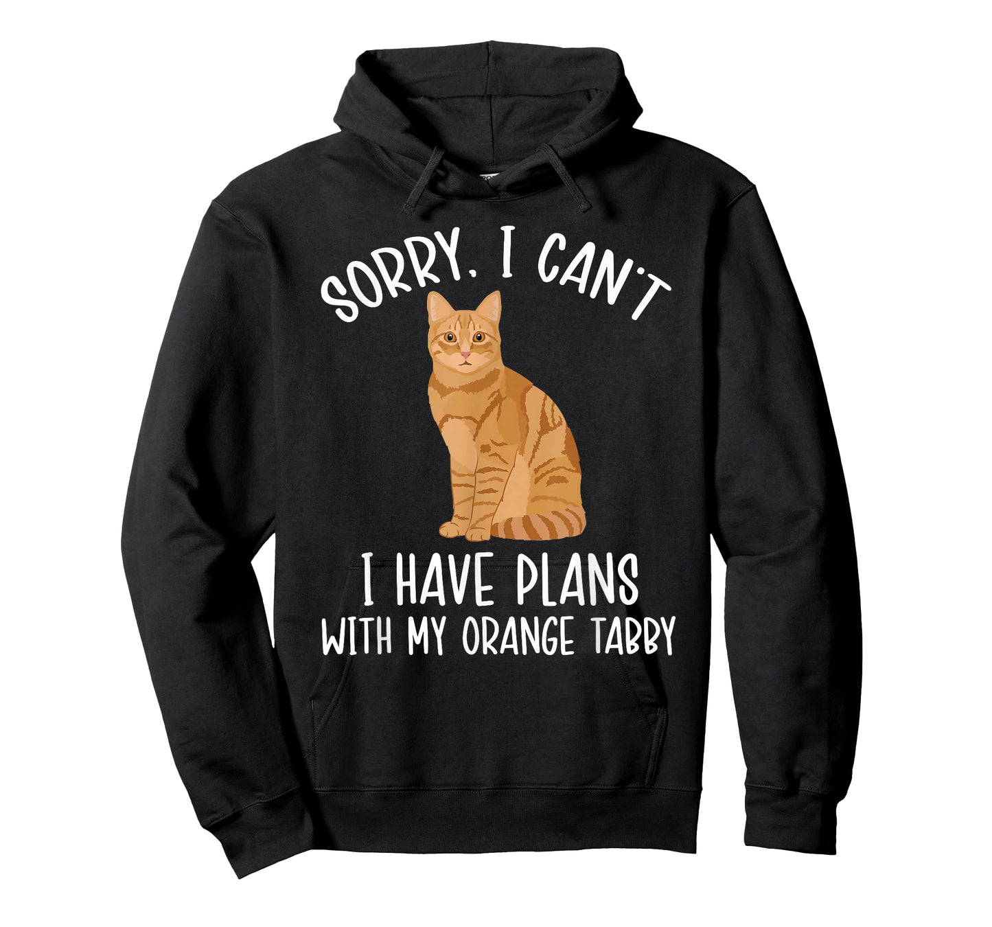 Plans with My Orange Tabby Cat Owner Orange Tabby Cat Lover T-Shirt