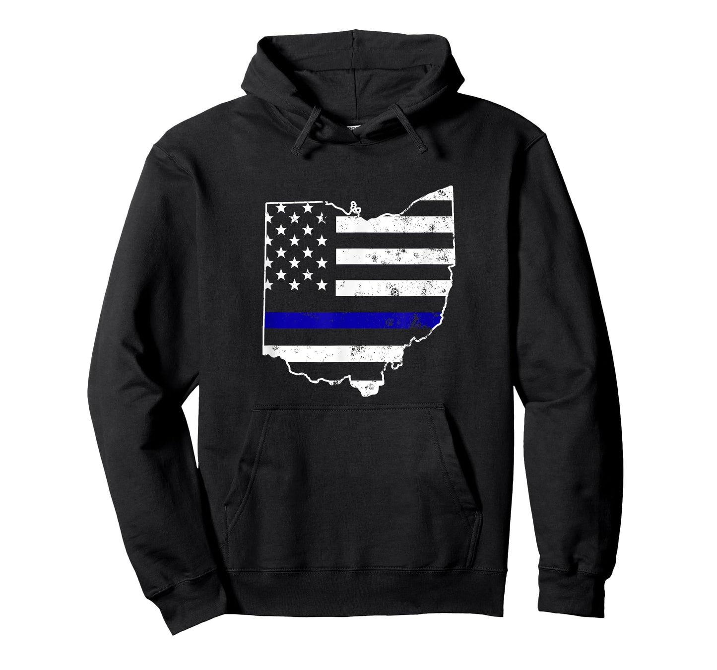 Ohio Thin Blue Line Police T-Shirt