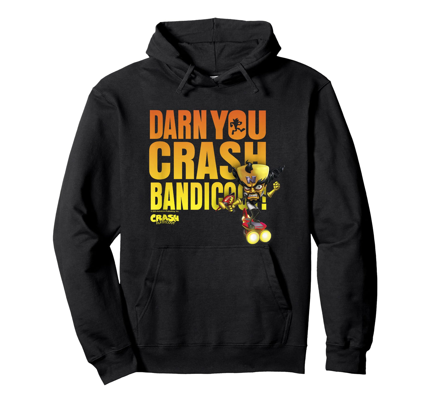 Crash Bandicoot Dr. Neo Cortex Darn You Crash Bandicoot Logo T-Shirt
