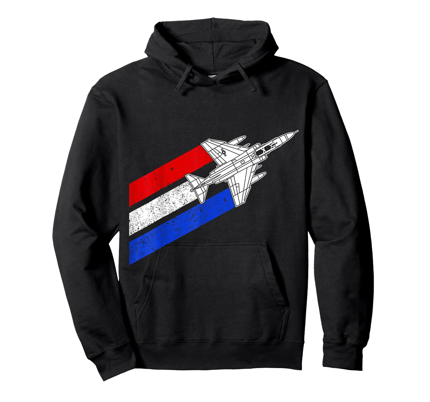 F-4 Phantom Airplane Vintage USA Contrails Red White Blue F4 T-Shirt