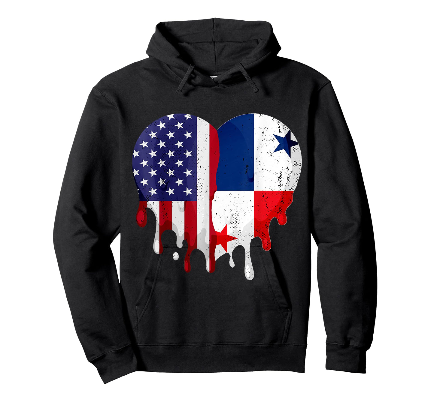 American Panamanian Hispanic Heritage Month Panama Heart T-Shirt