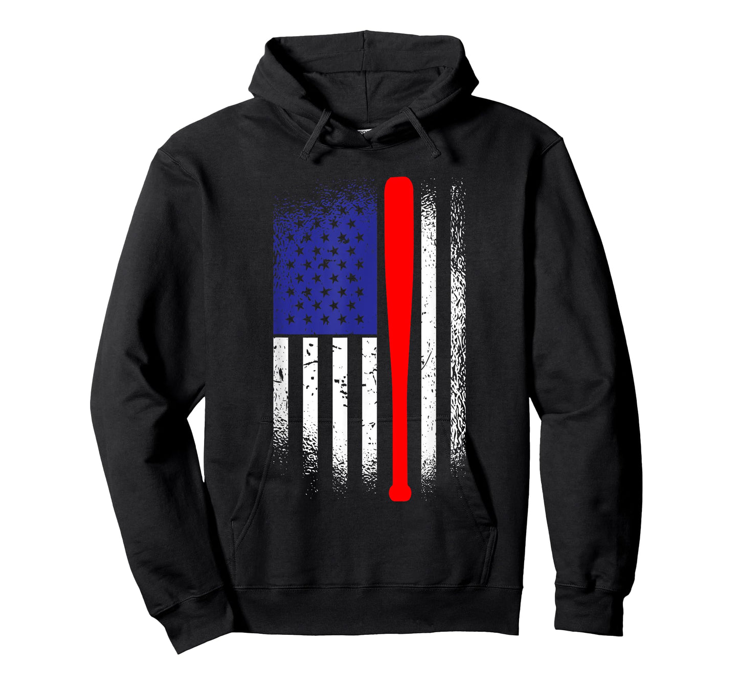 American Flag Baseball 4th Of July Patriotic Memorial Day T-Shirt