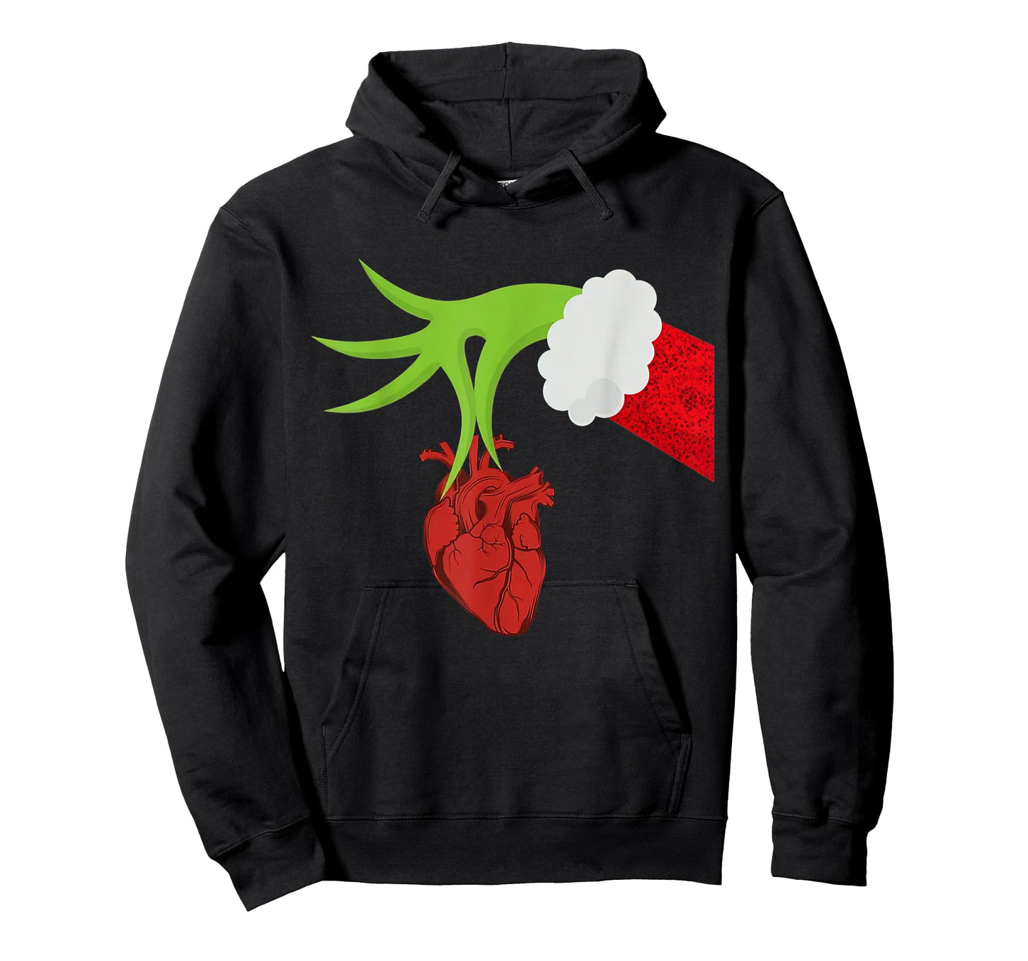 Christmas Cardiac Nurse Heart Anatomy Cardiology RN Nursing T-Shirt