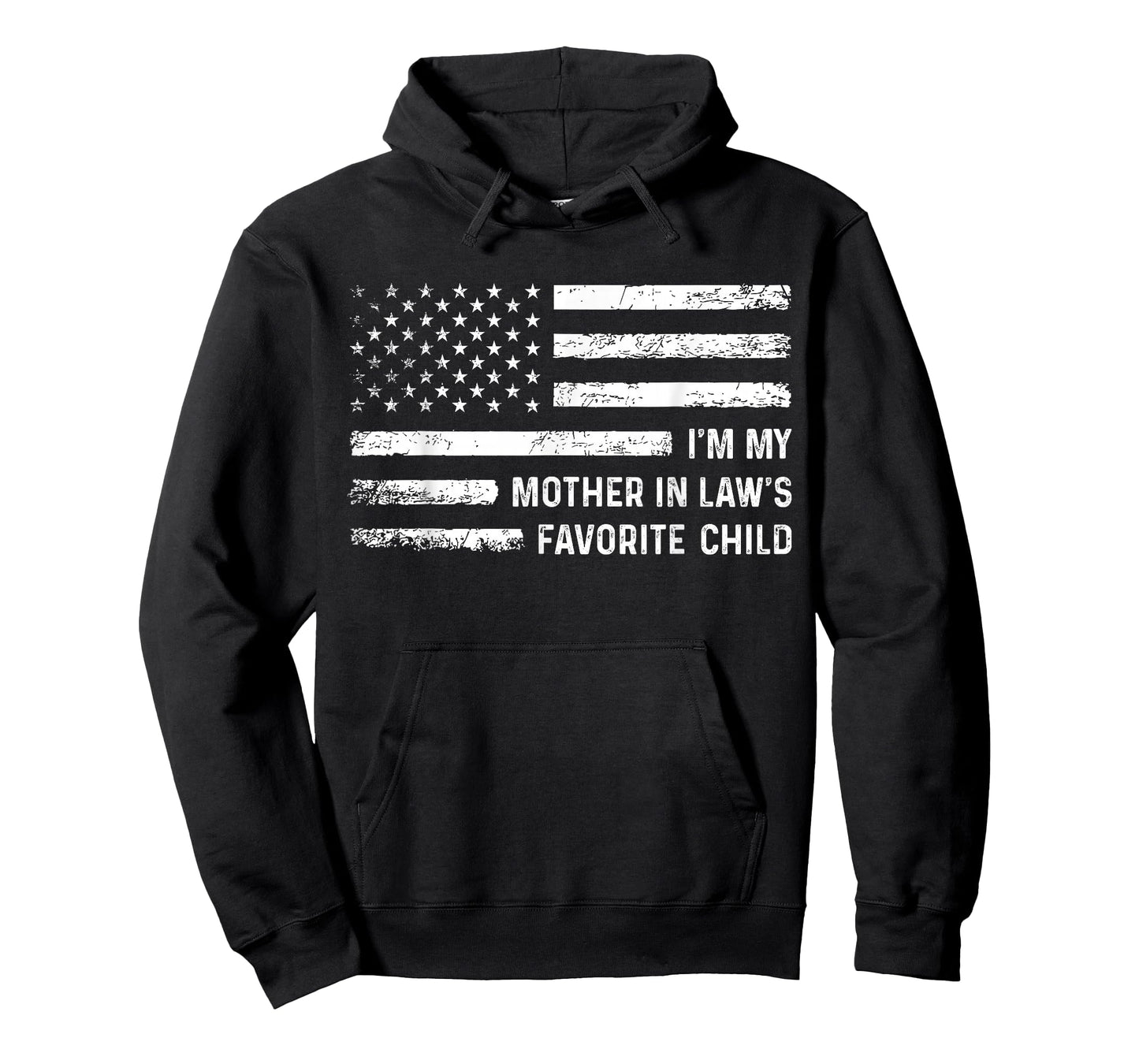 I'm My Mother in Law's Favorite Child USA Flag Funny Parent T-Shirt