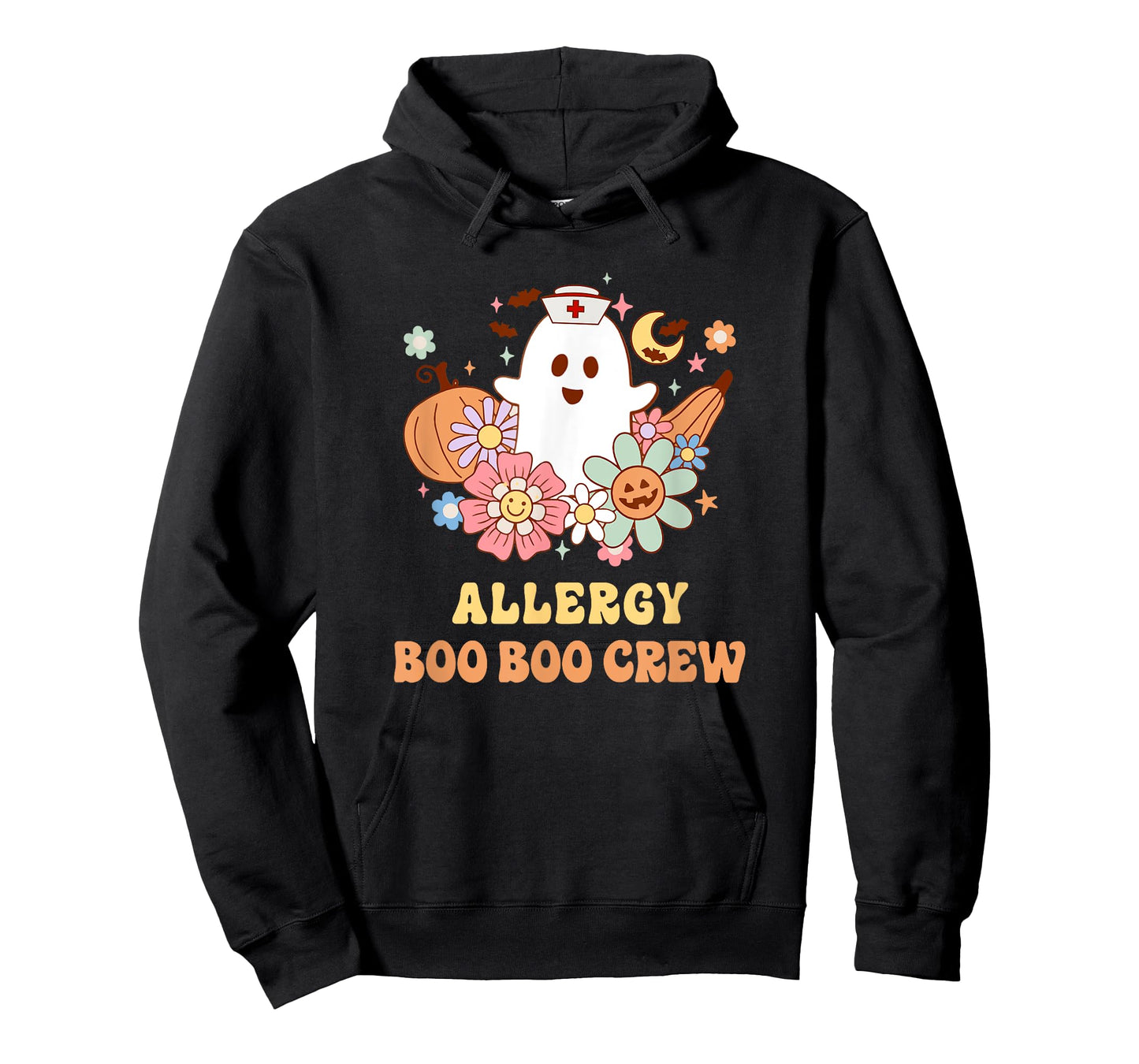 Allergy Boo Boo Crew Nurse Halloween T-Shirt