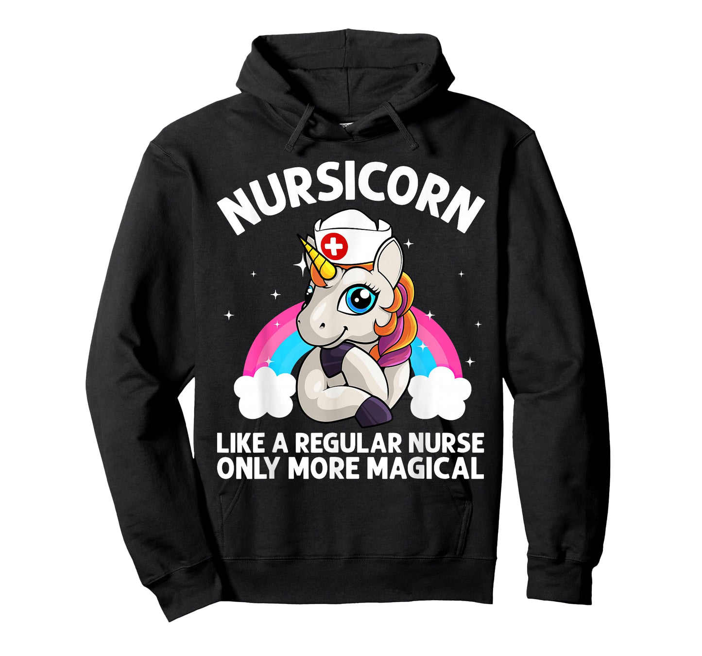 Cool Nurse For Men Women Unicorn Medical Nurses RN Nursing T-Shirt