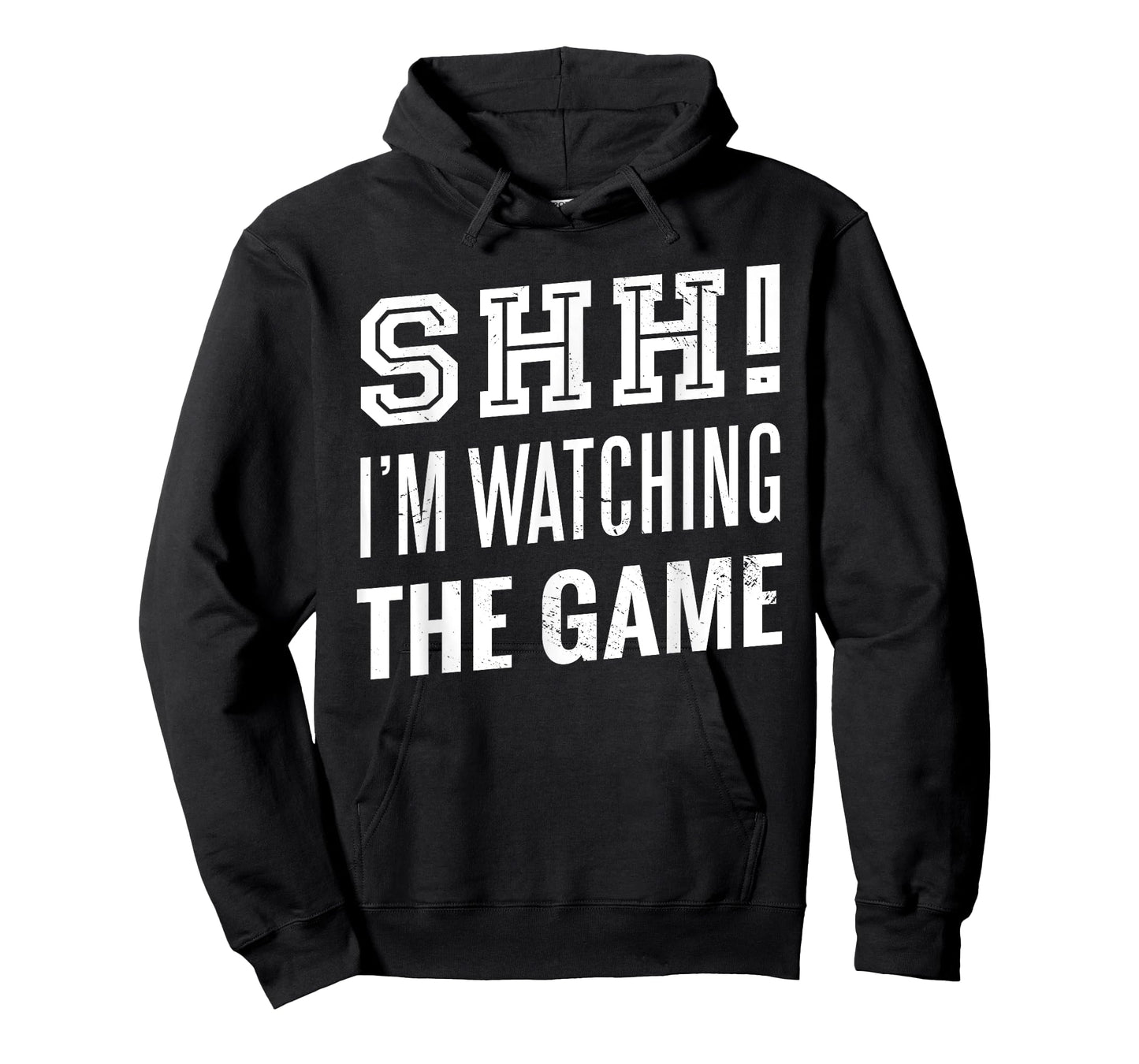 Shh I'm watching THE GAME American Football Fan T-Shirt