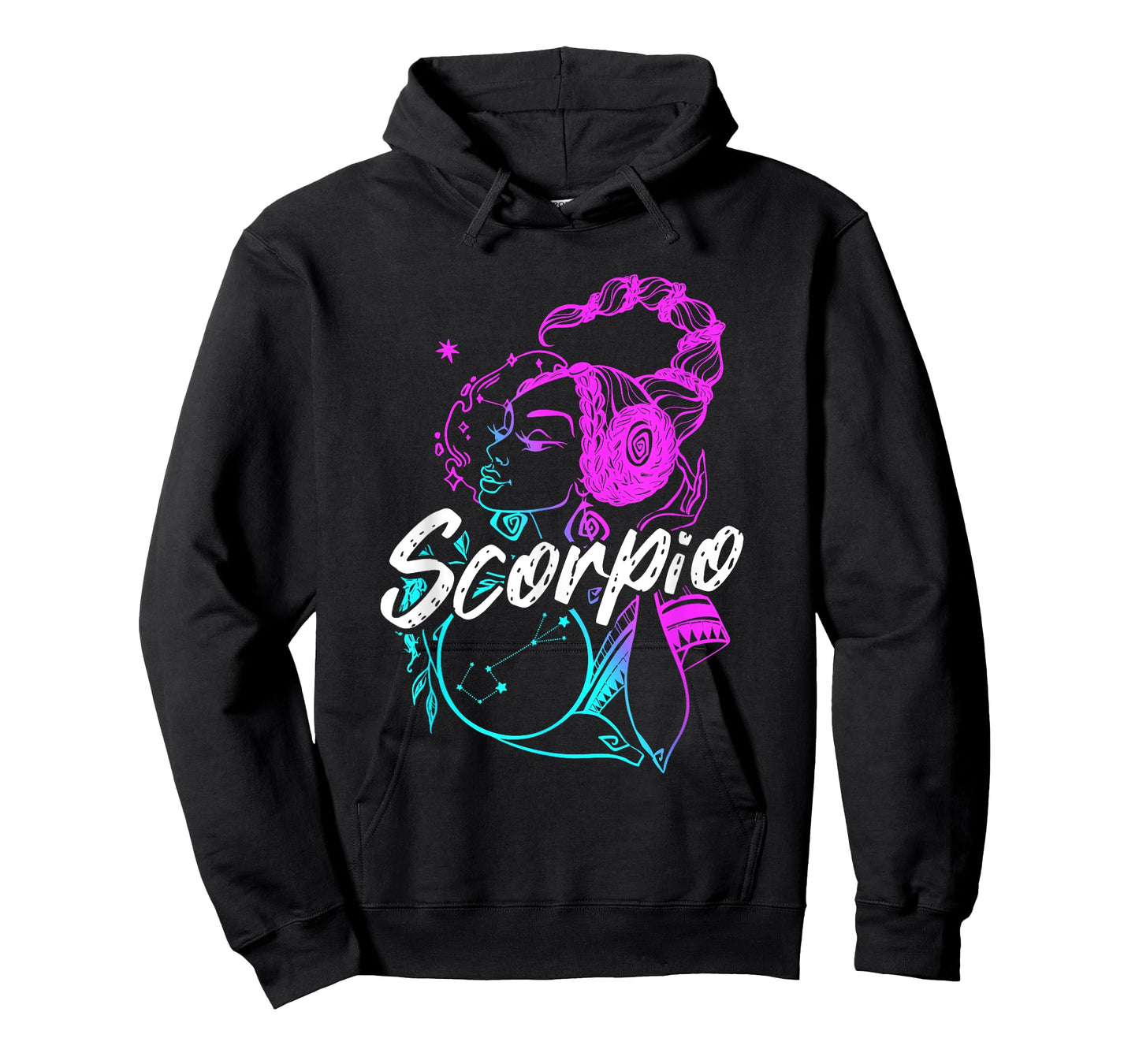 Zodiac Sign Scorpio Beautiful Girl Born In October November T-Shirt